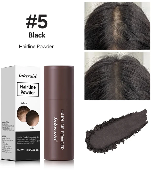 헤어 빌딩 수리 스틱 펜 섬유 머리카락 더 두껍고 풀러 보이는 머리카락 남성과 여성을 위한 6가지 색, 01 5