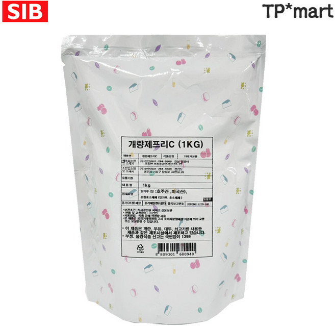 선인 천연 제빵개량제 프리C 볼륨감 구현 1kg, 1개