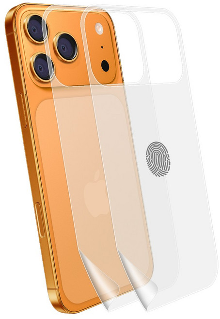 아이폰 17 호환 후면 우레탄 지문방지 보호필름, 2개