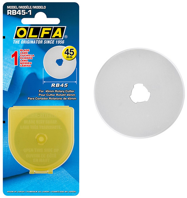 올파 커터칼날모음 9mm ~ 43mm, 45mm원형날RB45-1