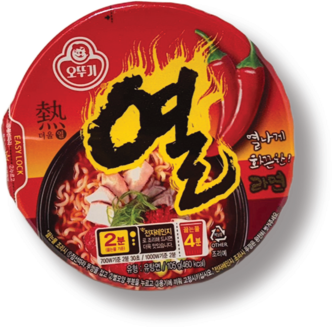 열라면 오리지널 105g 24개