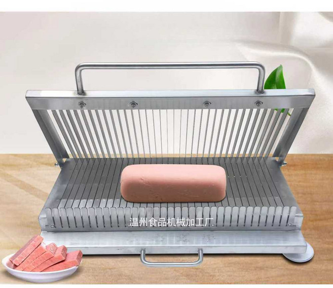 스팸 커터기 자르기 햄 치즈 커터 업소용 햄슬라이서, 30cm-8mm, 1개