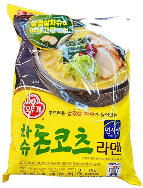 오뚜기 차슈 돈코츠라멘