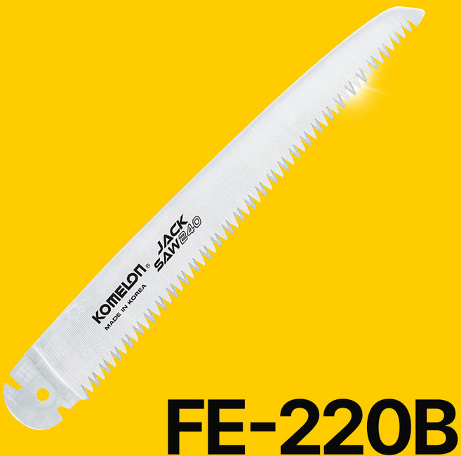 코메론 접톱 나무 목공 접이식 FE180목공용 전정 전지 톱, 접톱날FE-220, 1개