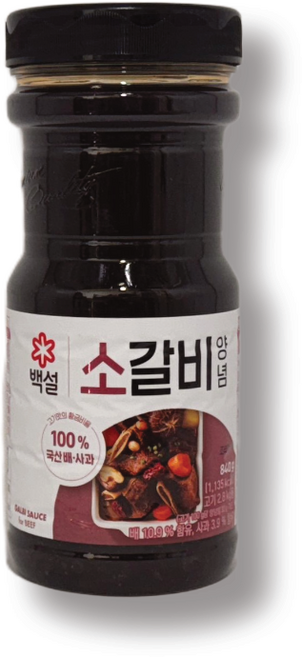 백설 소갈비 양념 500g 불고기, 1개