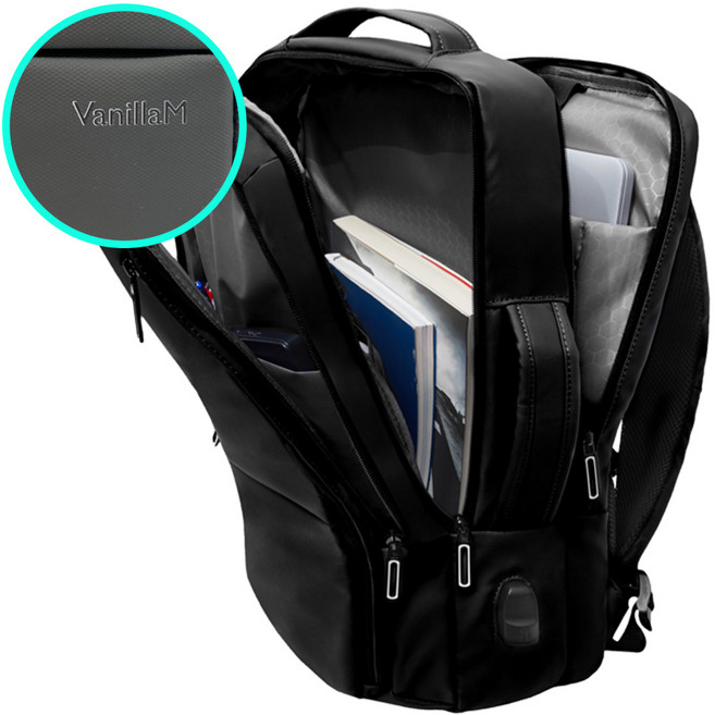 머니조이 바닐라문 비즈니스 노트북 백팩