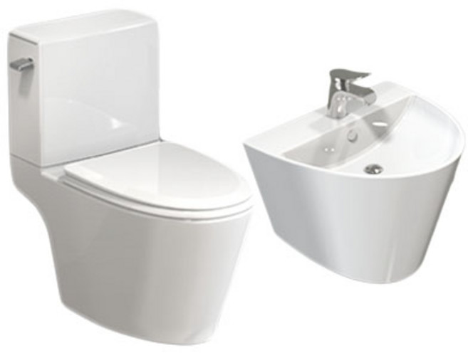 올브로 비고 치마형 양변기 반다리 원형 세면대 세트 교체 시공 설치요청, 1개