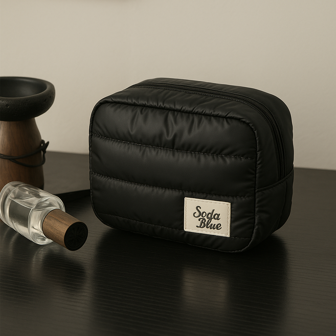 멜리플라이 방수 화장품 사각 파우치