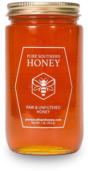 퓨어 사우선 허니 언필터드 꿀 453g - 쿠팡