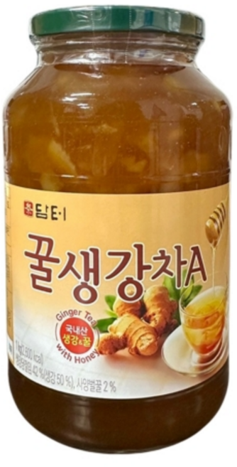 담터 꿀생강차 1kgx6병, 6개입, 1세트