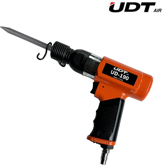 UDT UD-190 에어함마 에어해머 파괴 치즐포함, 1개