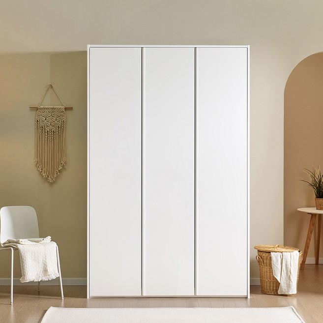 보루네오 밀리 옷장 키큰 이불장 120-220cm 10cm단위 E0등급, 120cm 이불장 + 키 큰장, 크림화이트