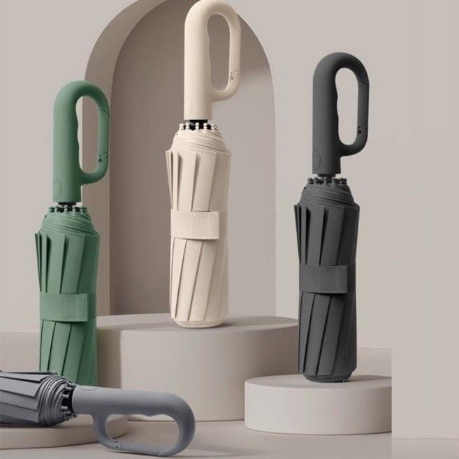 효과적인 자외선 차 카리비너 10k 이중창살 강풍 비바람 강한 자동우산 자동우산 튼튼한자동우산 바람저항우산 튼튼한우산손잡이