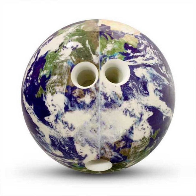 지구 모양 볼링공 하드볼 스페어볼 디자인 볼링 용품, 13파운드 - 지구 모양 볼링공, 1개, 13파운드