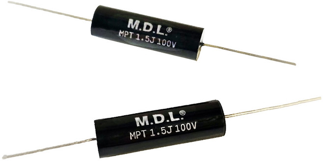 M.D.L. 聚丙烯薄膜電容器 音響分音器專用, 1.5uF100V  9mm *31mm