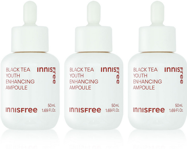 이니스프리 블랙티 유스 인핸싱 앰플, 50ml, 3개