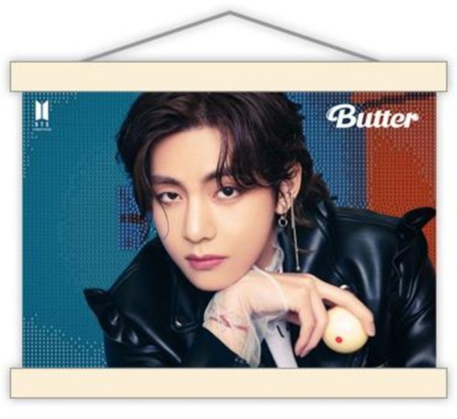 DIY큐빅 보석십자수 BTS-Butter (V) 30X20, 1개