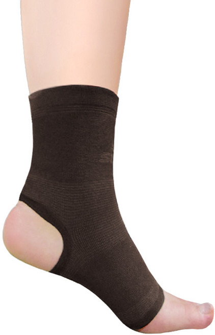 스타 대나무숯 발목 보호대, 1개, 블랙