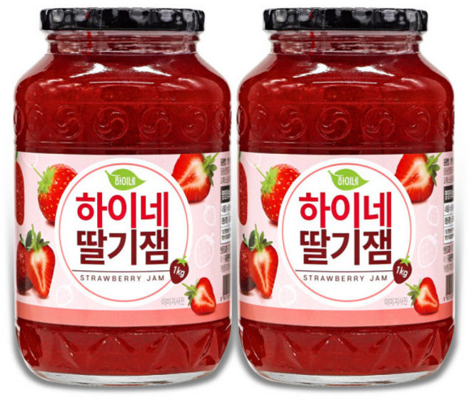 하이네 딸기잼 1kg, 2개