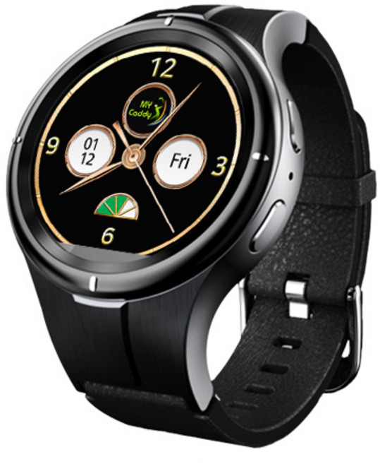 마이캐디 블랙에디션 터치 스윙모션 GPS 거리측정기, WT-V8, 블랙