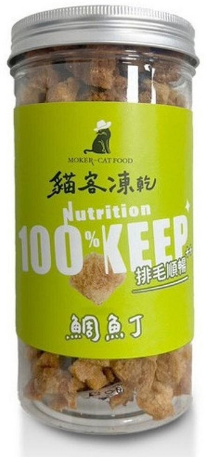 貓客凍乾-鯛魚丁80g, 1個