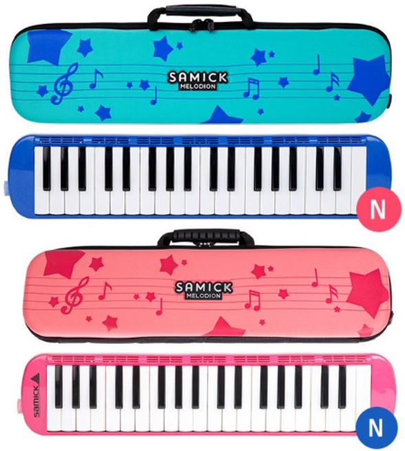 삼익악기 멜로디언 에바케이스 SMN-E37N, 블루, 1개