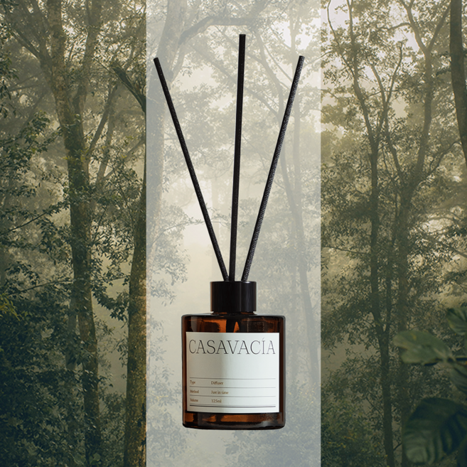 카사바시아 선물용 현관 디퓨저 방향제, 1개, 125ml, 상탈 33