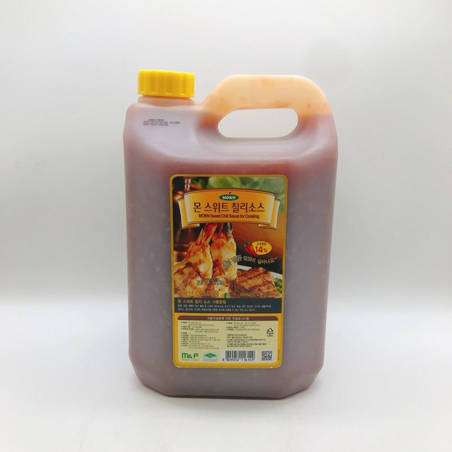 몬 스위트 칠리소스 5L M&F 쿠킹소스 업소용 대용량