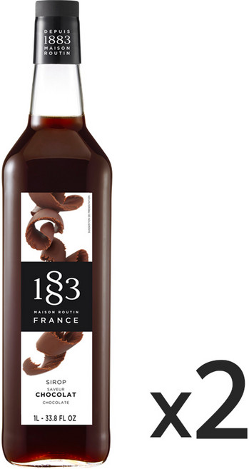 1883 초콜렛 시럽, 1L, 2개