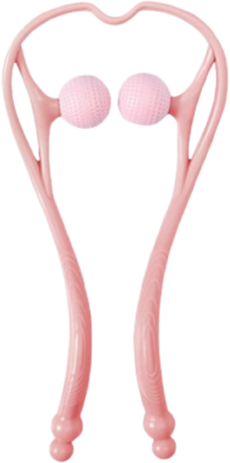 EORIN 경추 목 마사지기, 1개, 분홍색