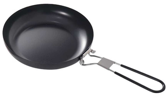 접이식 캠핑 후라이팬 백패킹 휴대용 차박 야외 경량, 9인치-접이식-직경 24cm