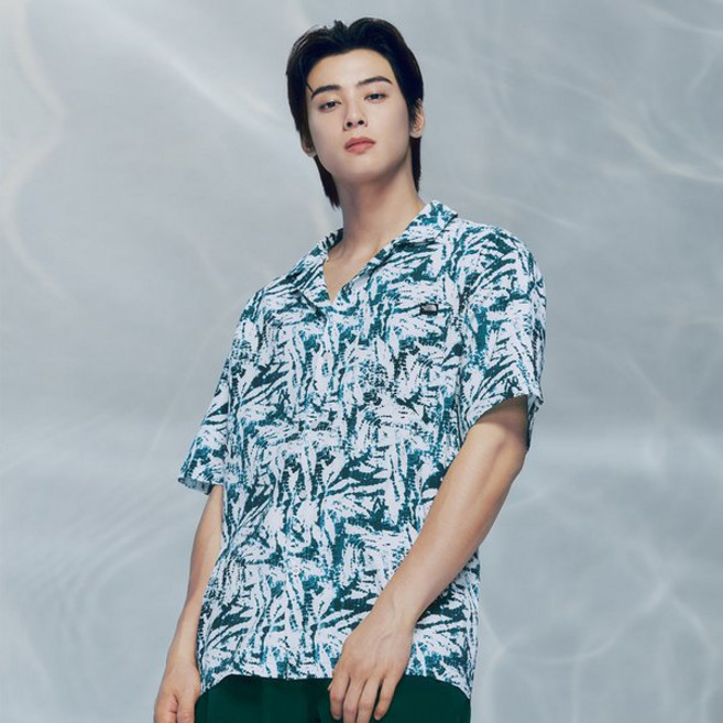 노스페이스 브랜드관 NH8SQ14C 남성 선셋 크루즈 반팔 셔츠