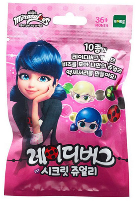 레이디버그 시크릿 쥬얼리 A타입 캐릭터랜덤 단체선물, 1개