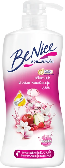 비나이스 미스틱화이트 블루 바디워시, 1개, 400ml - 쿠팡