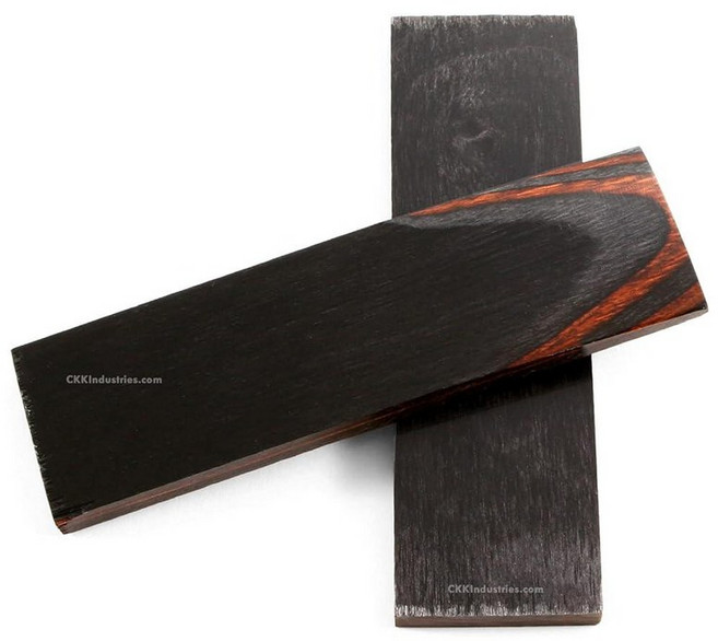 EZSMITH Dymalux 핸들 스케일 세트 - (레이어) (커피) (다크 브라운/블랙) (12.7 x 3.8 0.6cm(5 1.5 0.250인치)) 맞춤형 소재, 커피 - (다크 브라운/블랙)(5.0 x 1.5 x 0