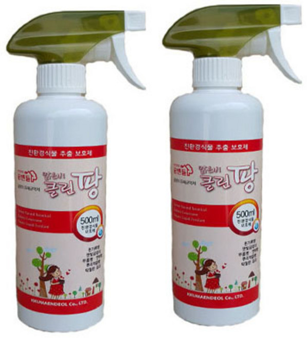 꿈앤들 클린팡 식물보호제, 500ml, 2개