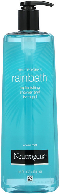Neutrogena Rainbath 보충 샤워 및 목욕 젤 바다 안개 473ml(16fl oz) 2팩, 473ml