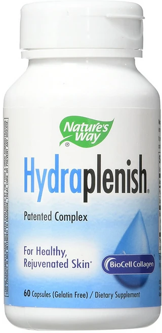 Nature's Way 네이쳐스웨이 하이드라플레니쉬 60 비건 캡슐 4팩, 60정 - 쿠팡