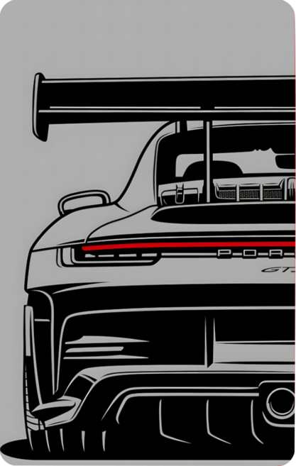 내손에 드림카 Season2 카드스티커, 1개, 9.포르쉐테일 교통카드형