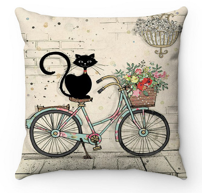 더캣 북유럽벨벳쿠션 등쿠션 거실쿠션 솜포함쿠션/무료배송 쇼파등받이 벨벳 사각 캐릭터 쿠션, 299