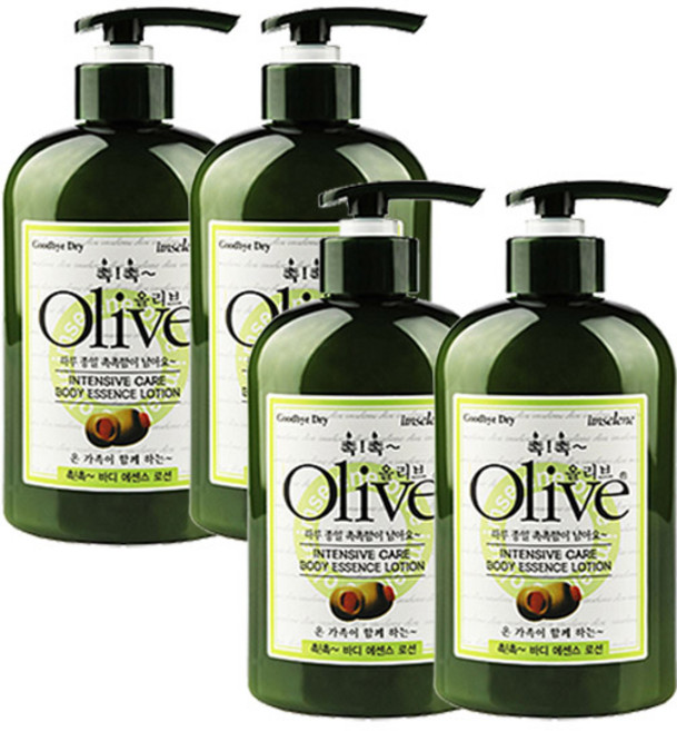 아임세레느 올리브 바디로션 촉촉, 400g, 4개