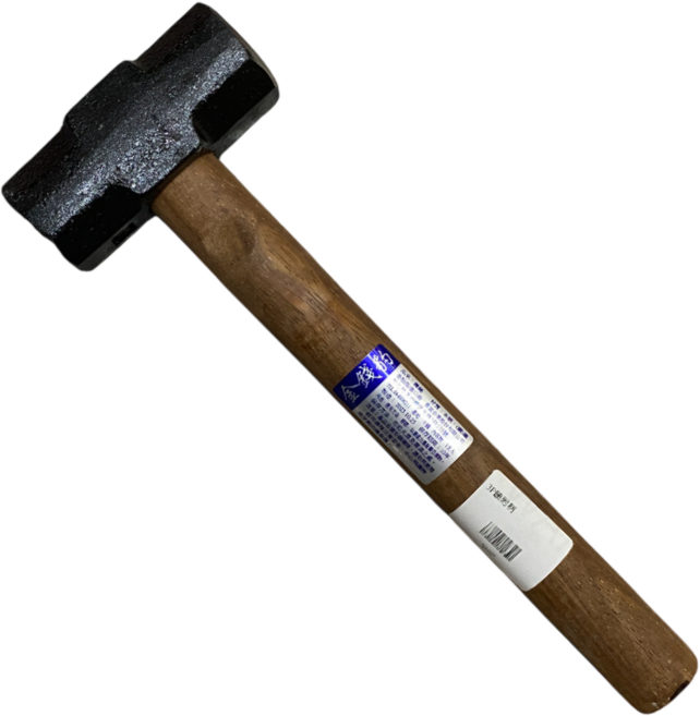 鐵鎚 3P鎚附柄, 1個