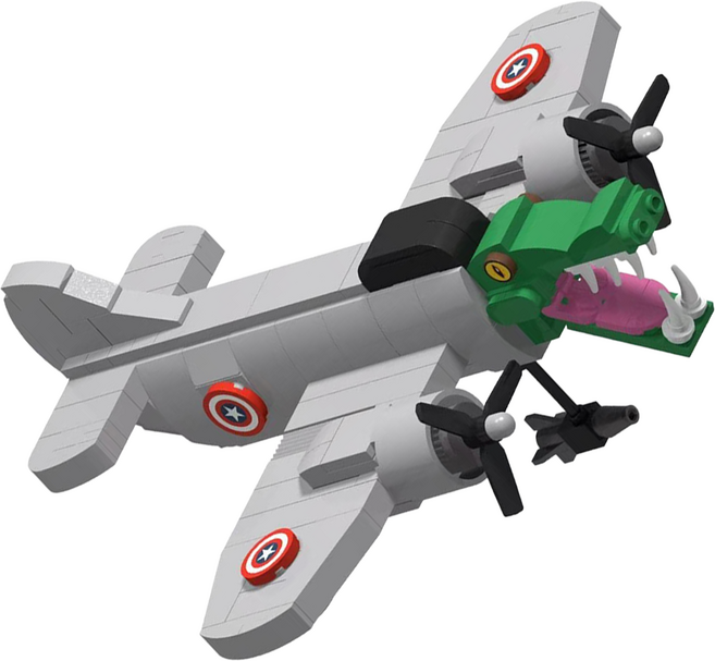 이탈리안 브레인롯 블록 8시리즈 봄바르딜로 크로코딜로, 1개