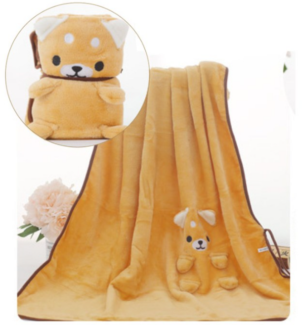 나나상점 캐릭터 동물 무릎 담요