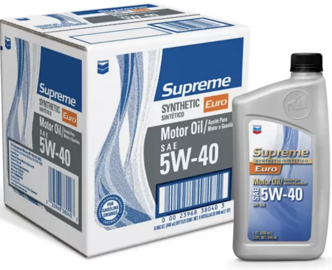 Chevron Supreme Synthetic Euro 5W-40 合成機油 有效保護引擎 提升性能, 6