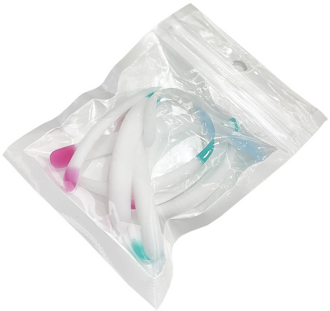 속눈썹 펌 롯드 전문가용 셀프 5쌍 컬러 연장 롤K, 1개, 화이트