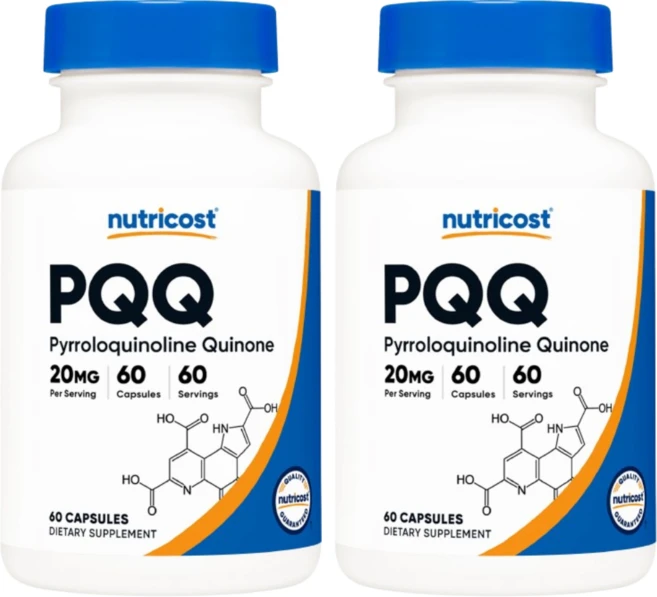 Nutricost PQQ 20mg 캡슐 60정 2 SET, 2개 - 쿠팡