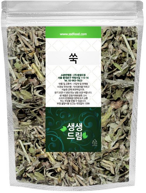 쑥 애엽 약쑥 600g 국산 국내산, 단품, 1개, 상세 설명 참조