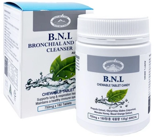 네이쳐스탑 BNL 츄어블캔디 750mg 180정, 1개 - 쿠팡