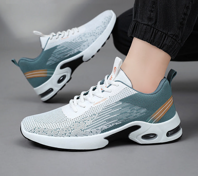 Connect LINK 남성용 매쉬 플라이니트 소재 초경량 에어쿠션 런닝화